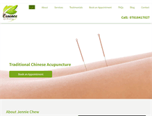 Tablet Screenshot of jchew-acupuncture-medical.com